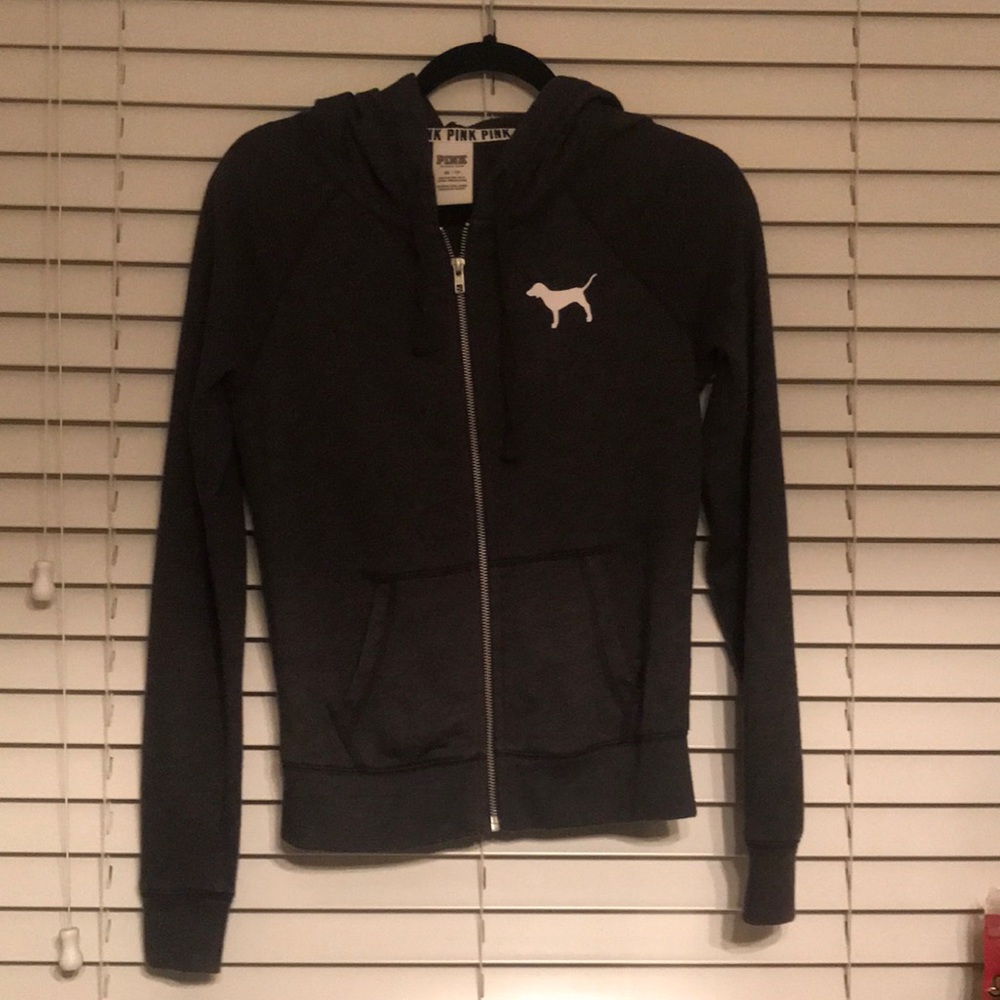 XS PINK Victoria’s Secret Zip Up